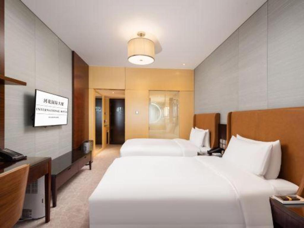 Shijiazhuang International Building Hotel Екстериор снимка